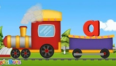 ABC Song | ABC Train song | Alphabet Lower case Train song